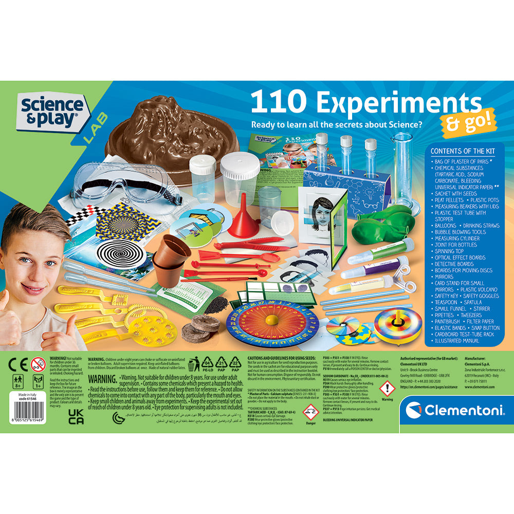 CLEMENTONI SCIENCE PLAY Научна лаборатория 110 експеримента