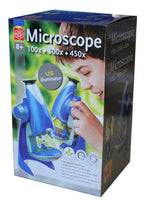 EDU TOYS Микроскоп 100/300/450