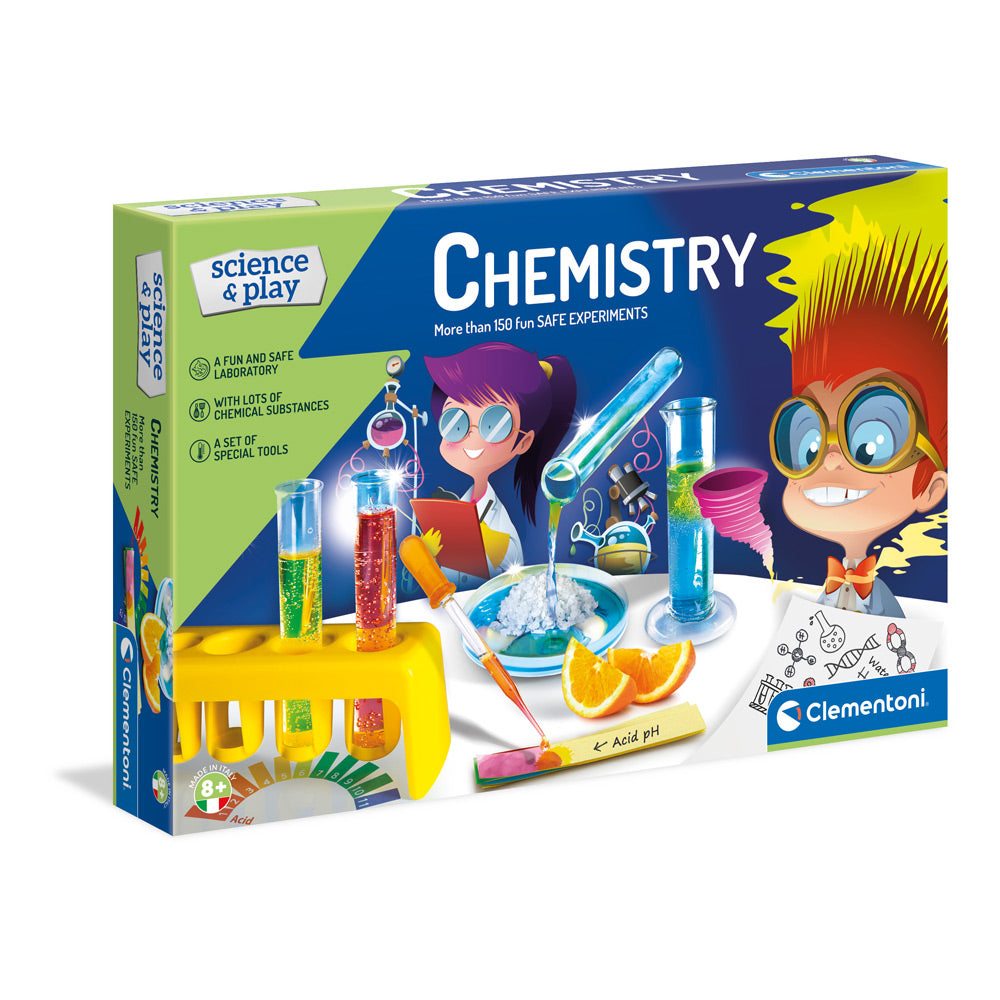 CLEMENTONI SCIENCE PLAY Химична лаборатория 150 експеримента
