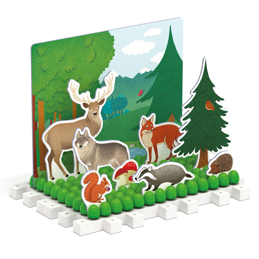 QUERCETTI Игра Play Montessori Опознай животните