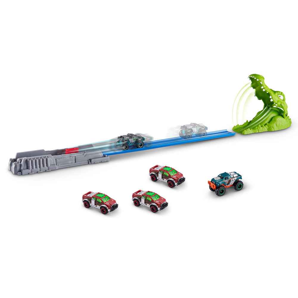 METAL MACHINES Писта Крокодил с количка Croc Attack
