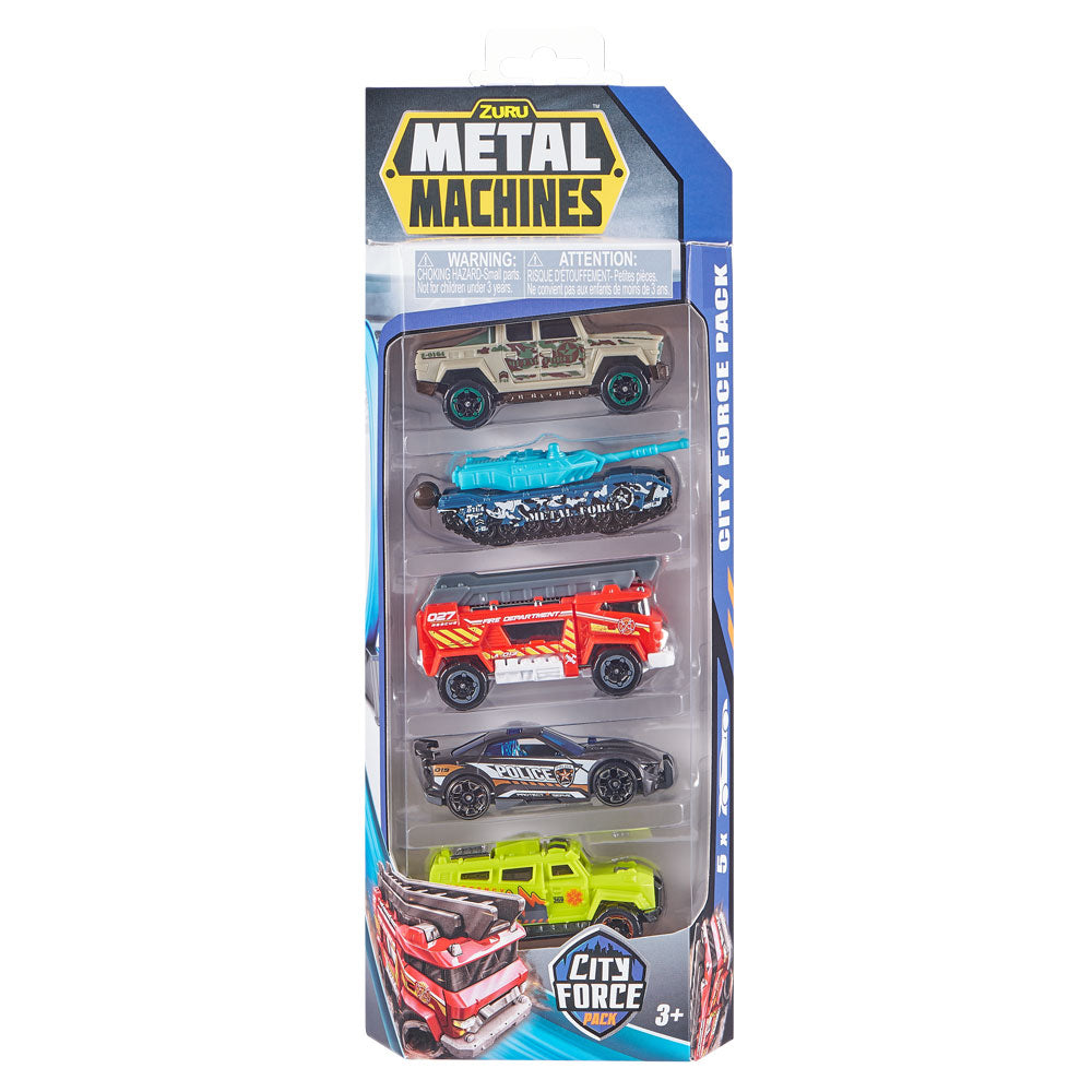 METAL MACHINES 5 колички