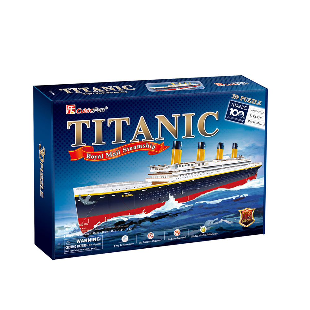 CubicFun 3D Пъзел TITANIC T4011h