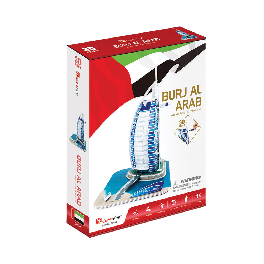 CubicFun 3D Пъзел BURJ AL ARAB C065h