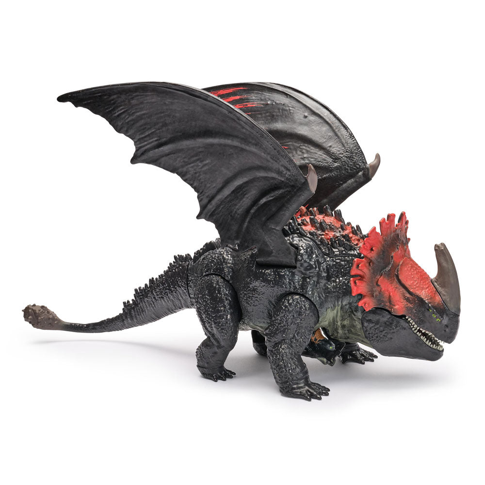 HOW TO TRAIN YOUR DRAGON Дракон Червената Смърт с малък Беззъб