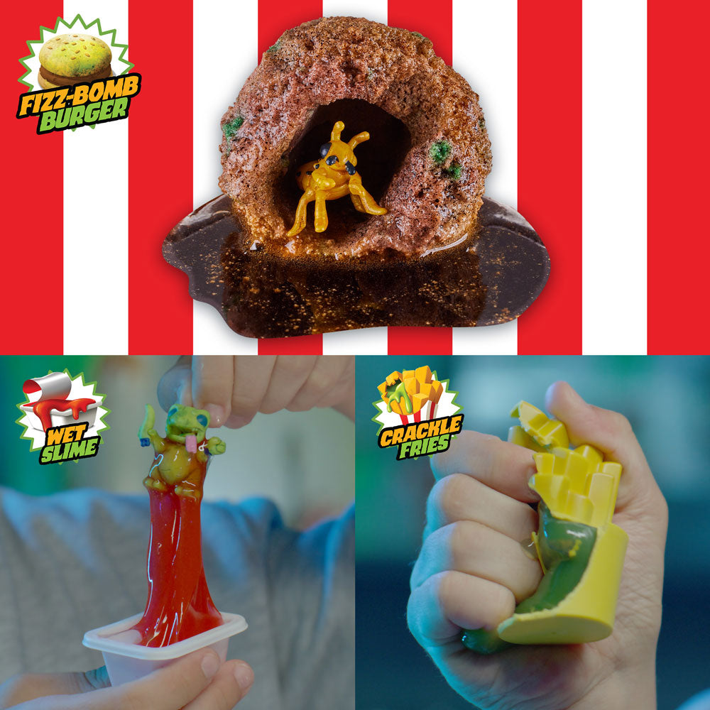 TERROR FRIED Гадости в Бургер меню