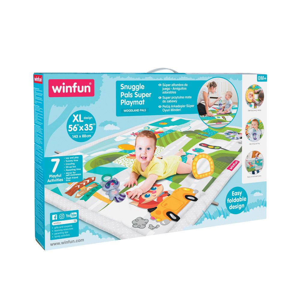 WINFUN Бебешки игрален килим Snuggle Pals