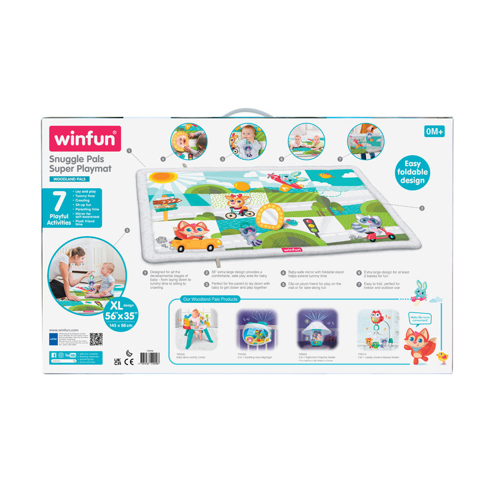 WINFUN Бебешки игрален килим Snuggle Pals