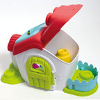 CLEMENTONI SOFT Clemmy Къща конструктор Sensory Farm 8ч. с фигури