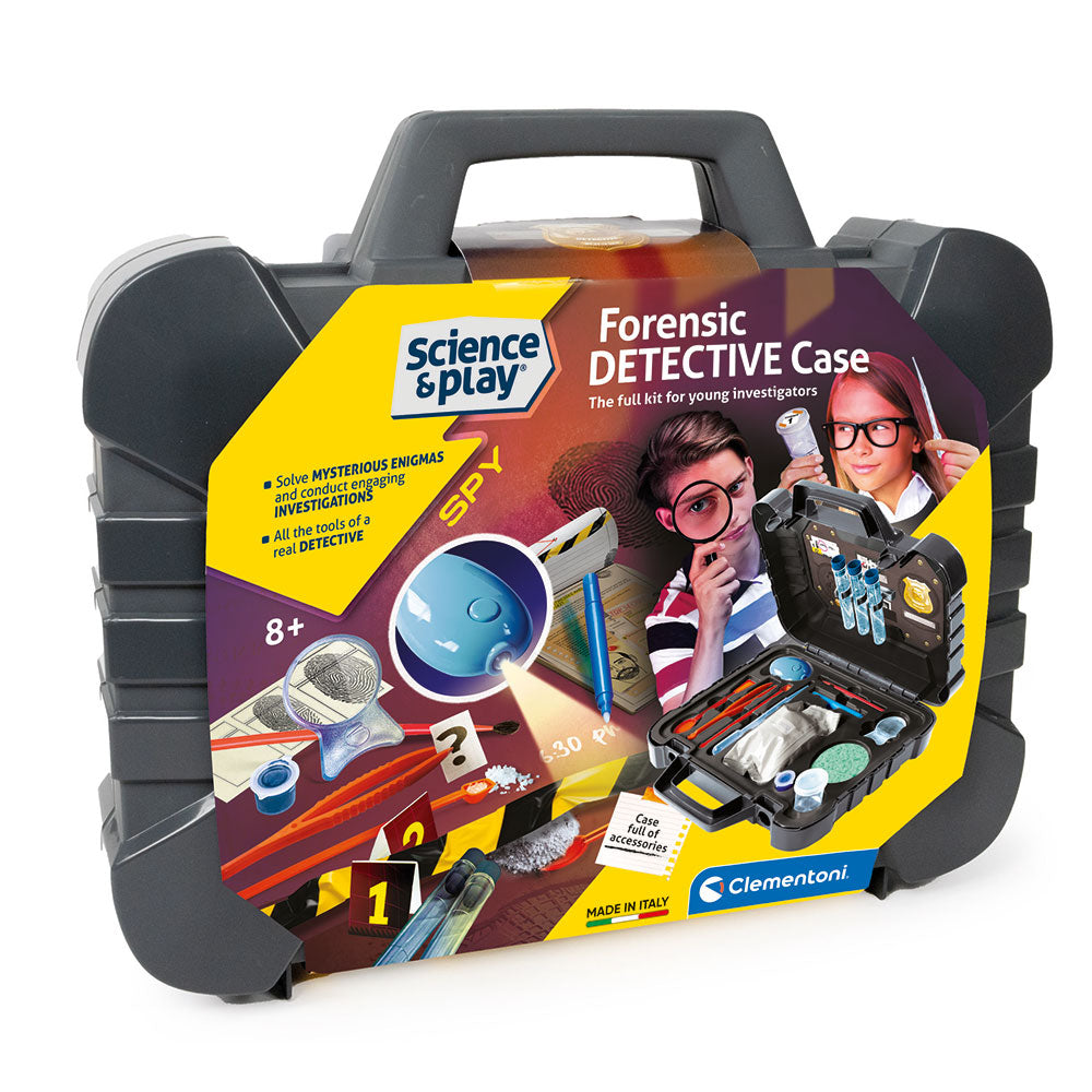 CLEMENTONI SCIENCE PLAY Игра Детектив Куфар