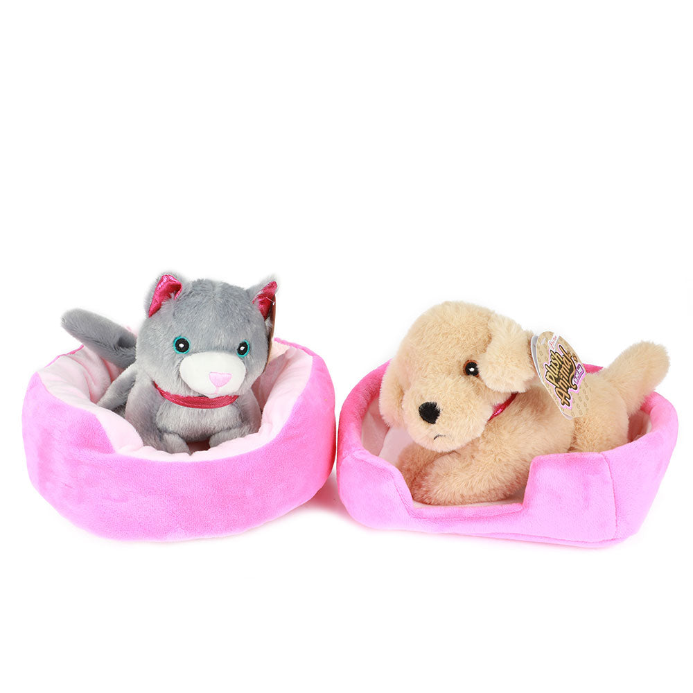TToys Плюш Куче 20см. с Легло