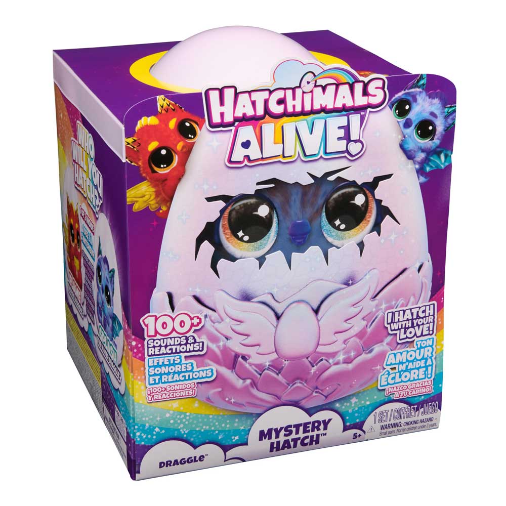 Hatchimals Излюпващо се яйце изненада Draggle