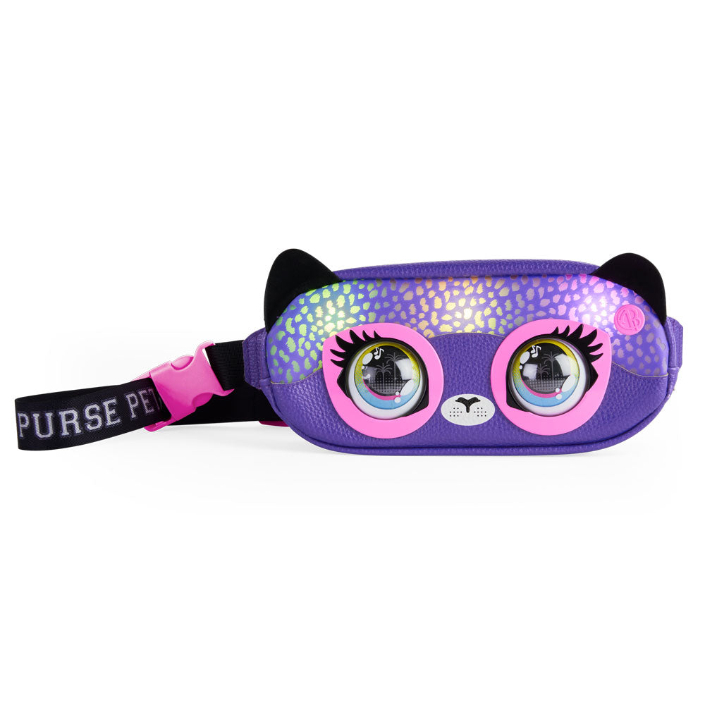 PURSE PETS Интерактивна чанта за кръста със звук и светлини Cheetah