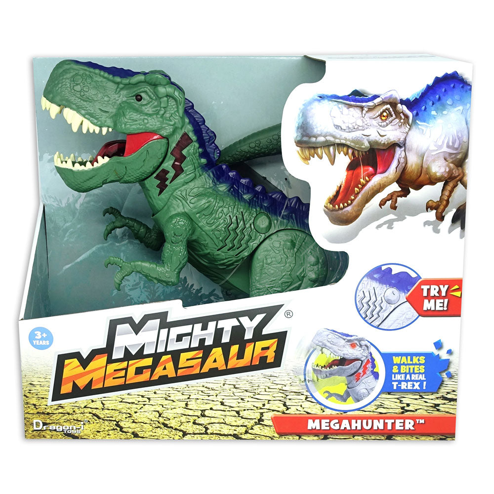 MIGHTY MEGASAUR Динозавър Megahunter T-REX с движеща се глава