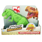 MIGHTY MEGASAUR Динозавър T-REX Bend & Bite звук и светлина