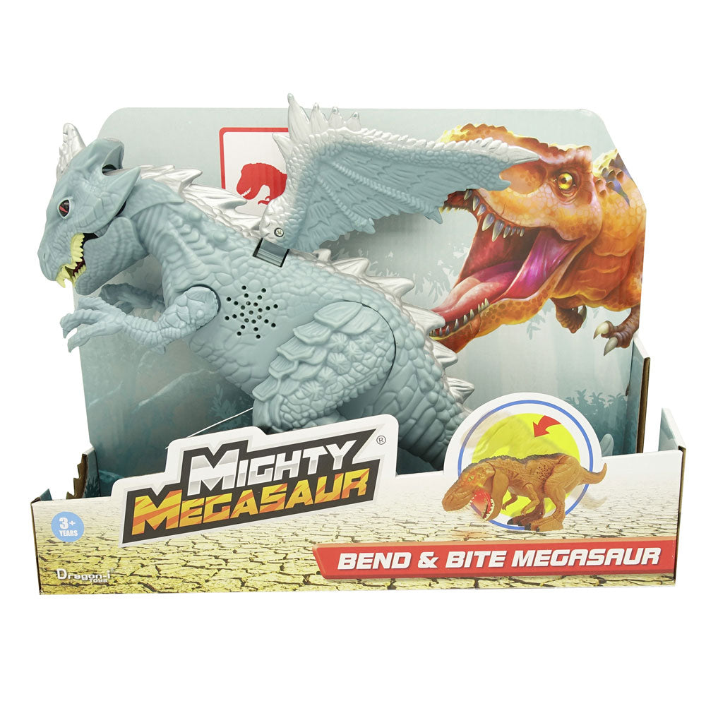 MIGHTY MEGASAUR Дракон Bend & Bite звук и светлина