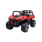 OCIE Джип акумулаторен 12V UTV с родителски контрол Червен