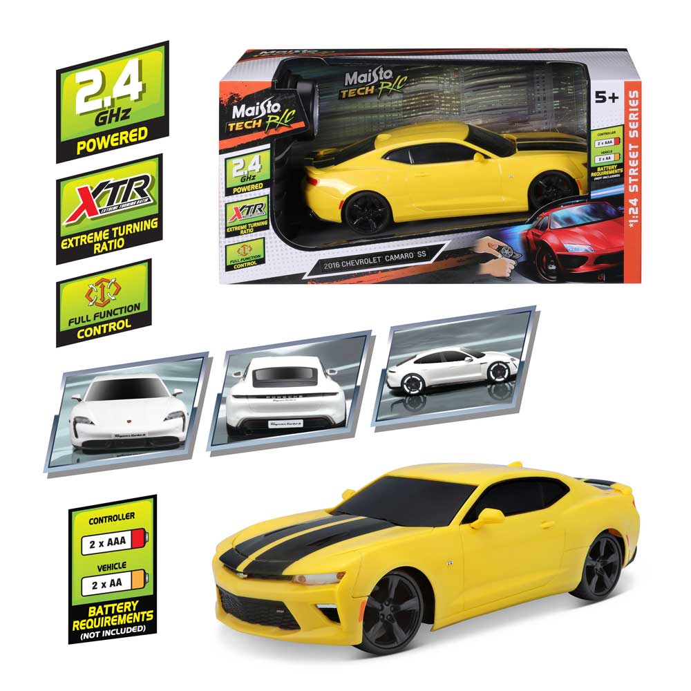 MAISTO TECH Кола Chevrolet Camaro SS R/C 1:24