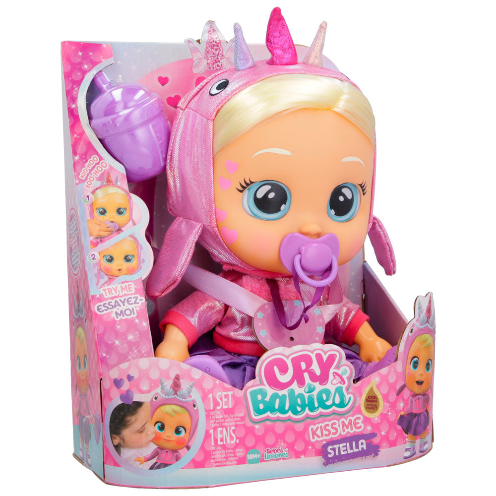 IMC Кукла със сълзи CRYBABIES KISS ME STELLA за целувки