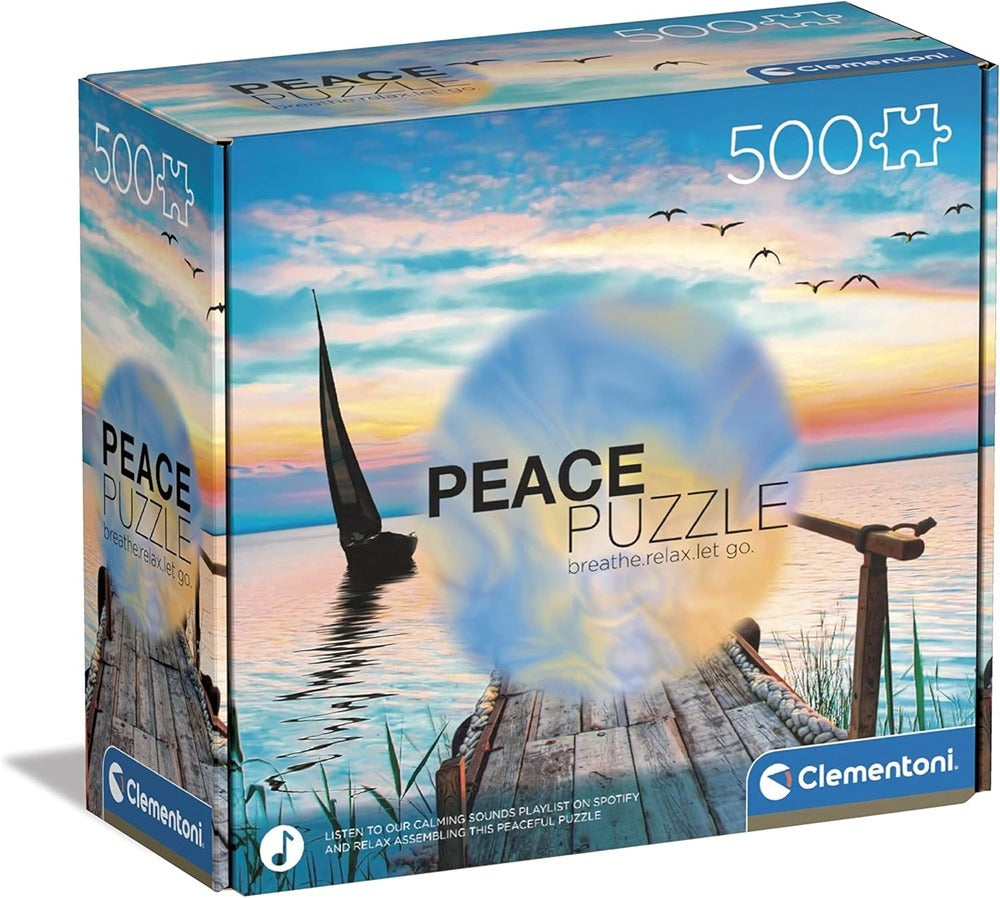 CLEMENTONI 500ч. Пъзел Релаксиращ Peace