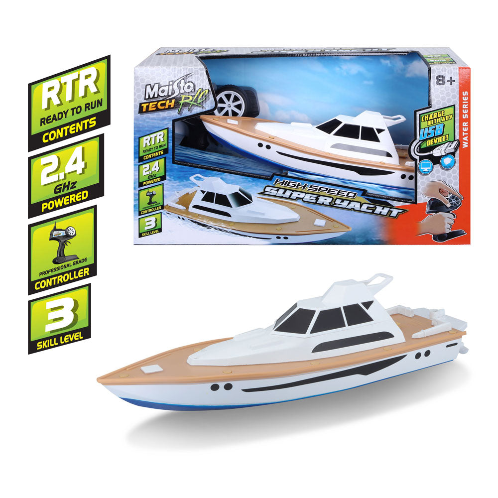 MAISTO TECH Лодка Super Yacht R/C