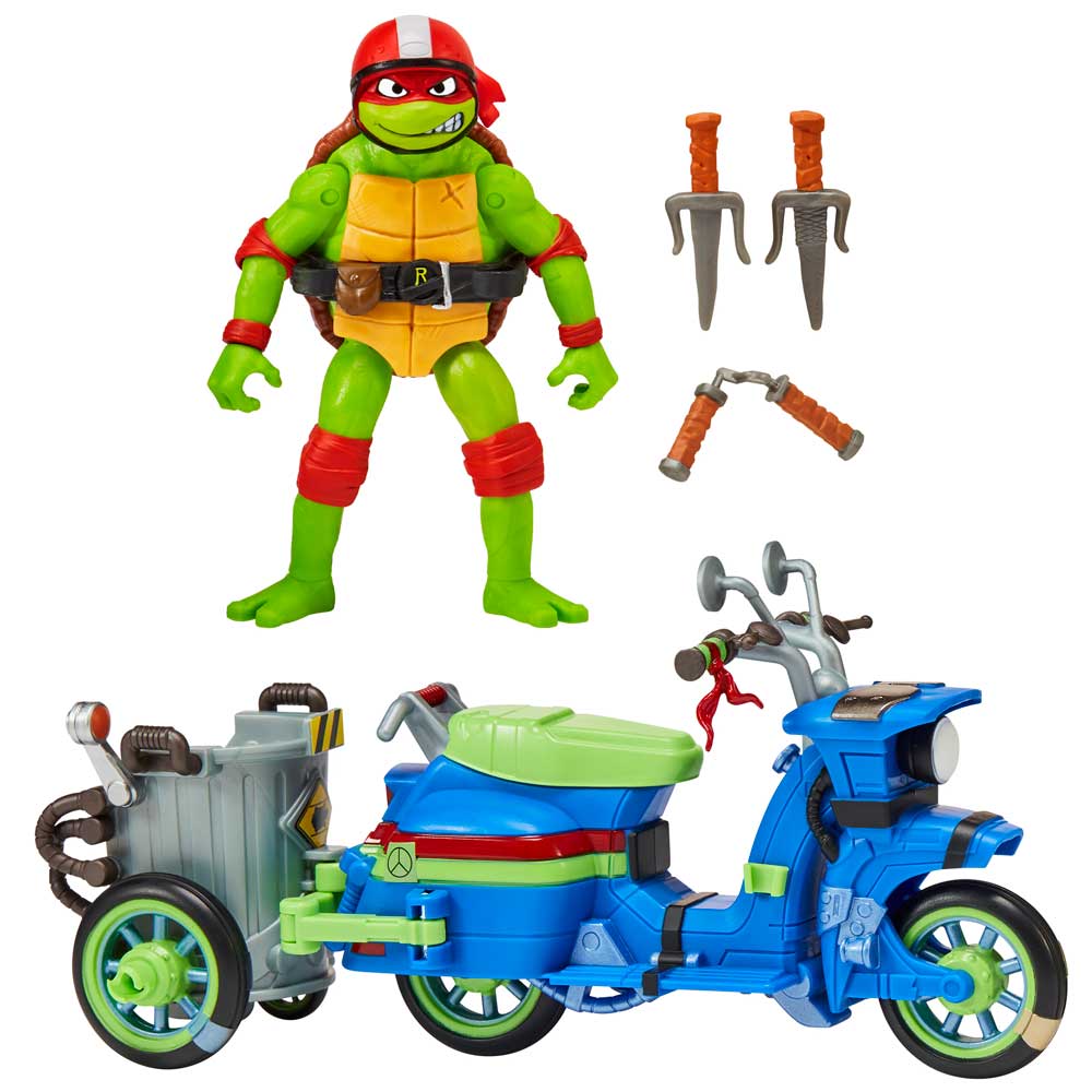 TMNT Костенурки нинджа Пълен хаос Бойна машина с фигура 83430