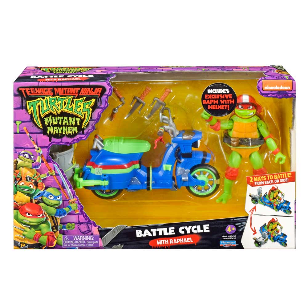 TMNT Костенурки нинджа Пълен хаос Бойна машина с фигура 83430