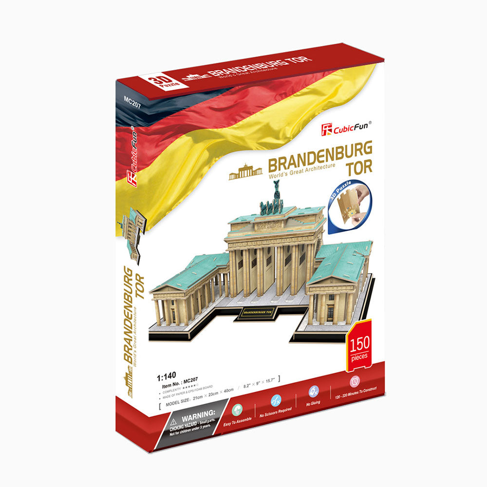 CubicFun 3D Пъзел THE BRANDENBURG GATE MC207