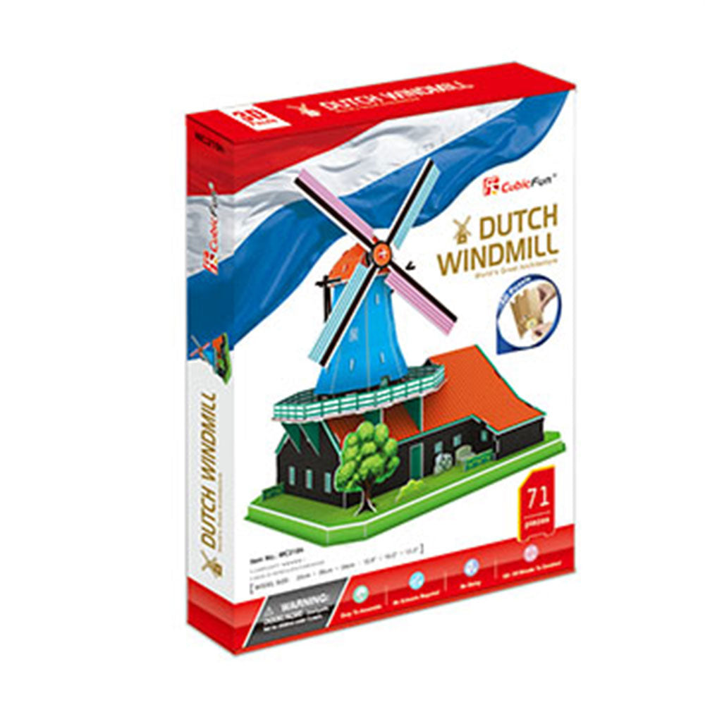 CubicFun 3D Пъзел DUTCH WINDMILL MC219h
