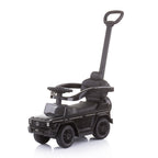 Chipolino Кола за яздене с дръжка и сенник Mercedes G350d Черна