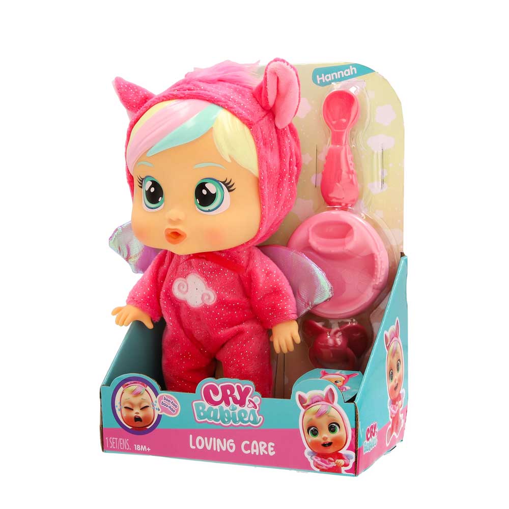 IMC Кукла със сълзи CRYBABIES Loving Care Fantasy
