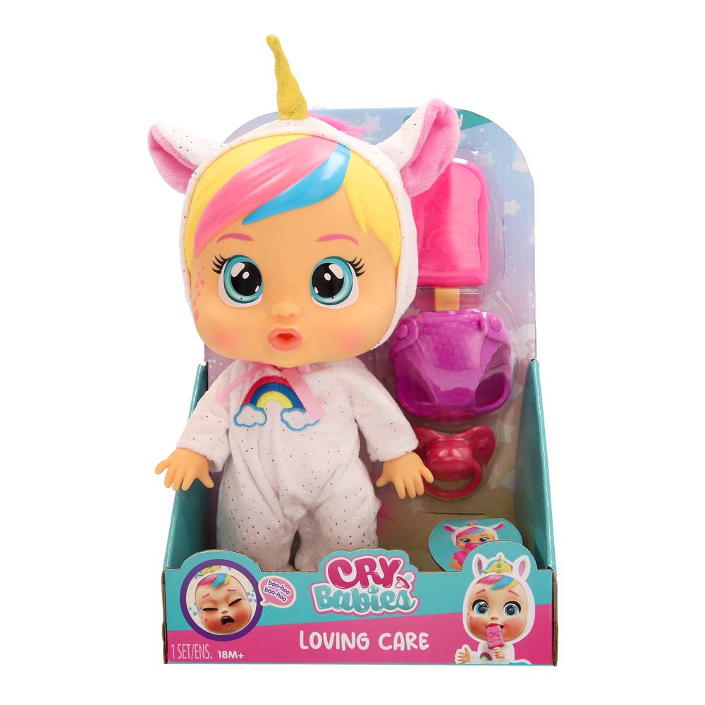 IMC Кукла със сълзи CRYBABIES Loving Care Fantasy