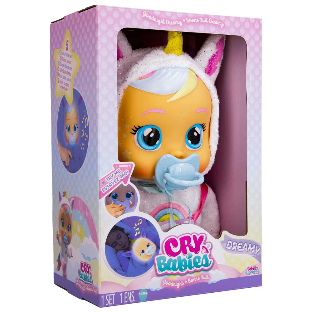 IMC Кукла CRYBABIES Лека нощ Dreamy