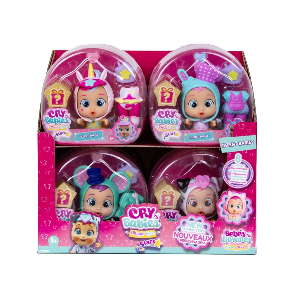 IMC Мини кукла със сълзи CRYBABIES MAGIC TEARS Бебе талант W2