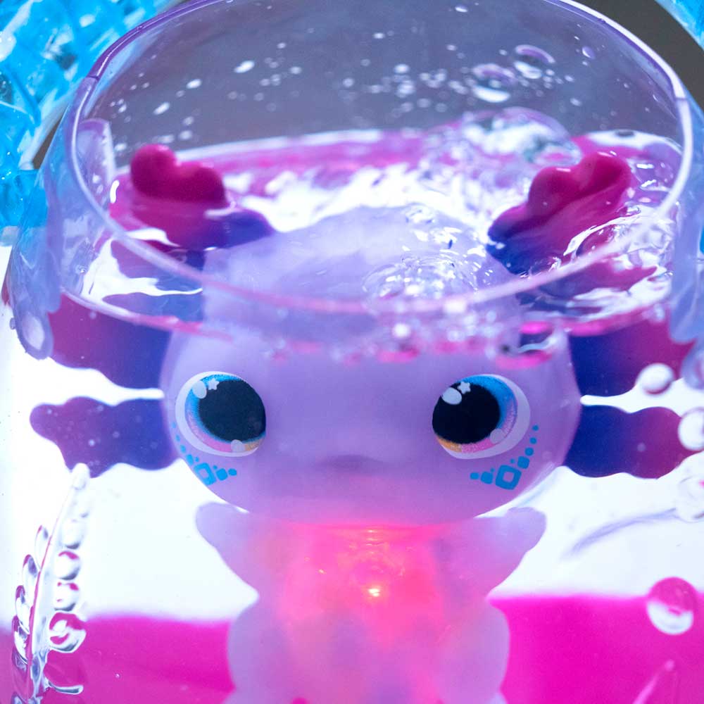 ANIMAGIC Воден приятел Аксолотъл с аквариум Bubble Reef