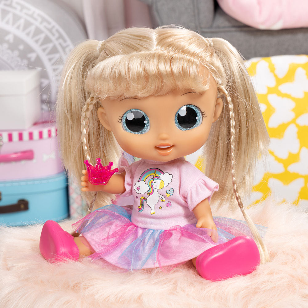 BAYER Кукла City Girl Еднорог 31см. със звуци