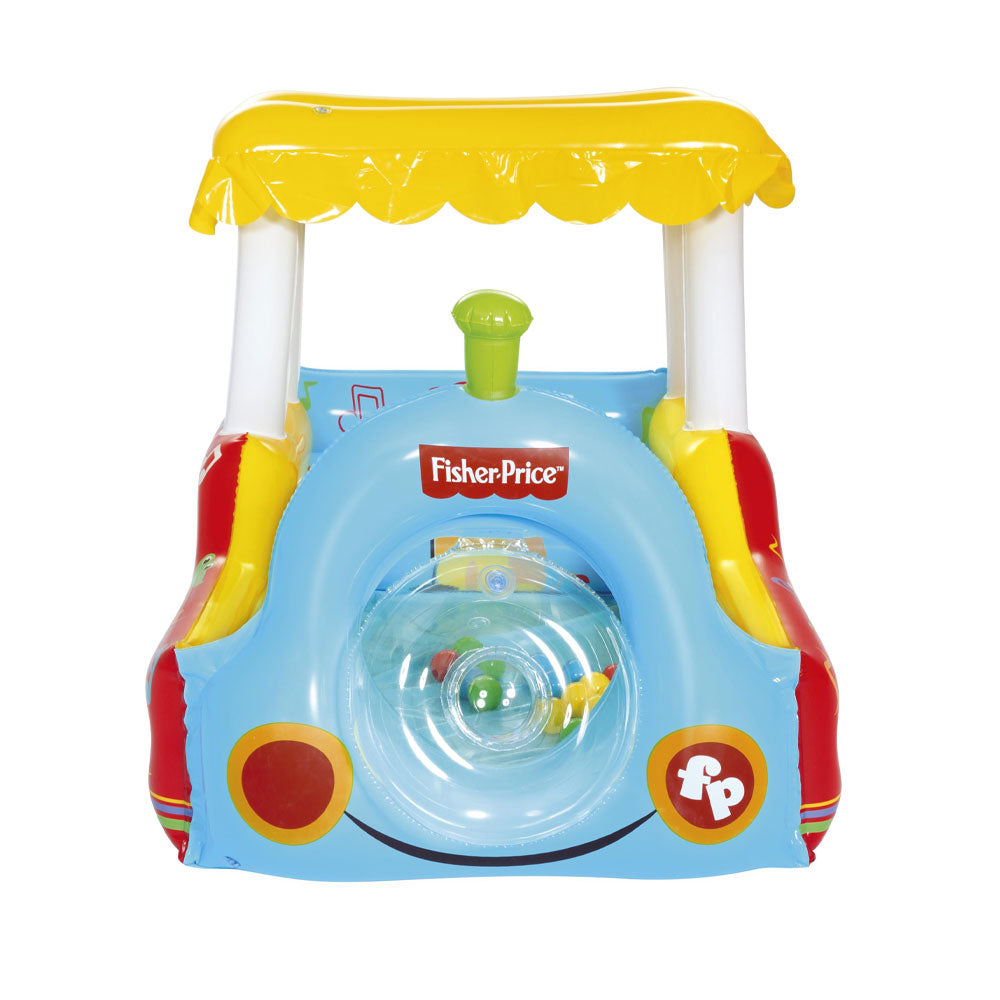 BESTWAY FISHER PRICE Надуваем влак с 25 топки 132x94x89 см.