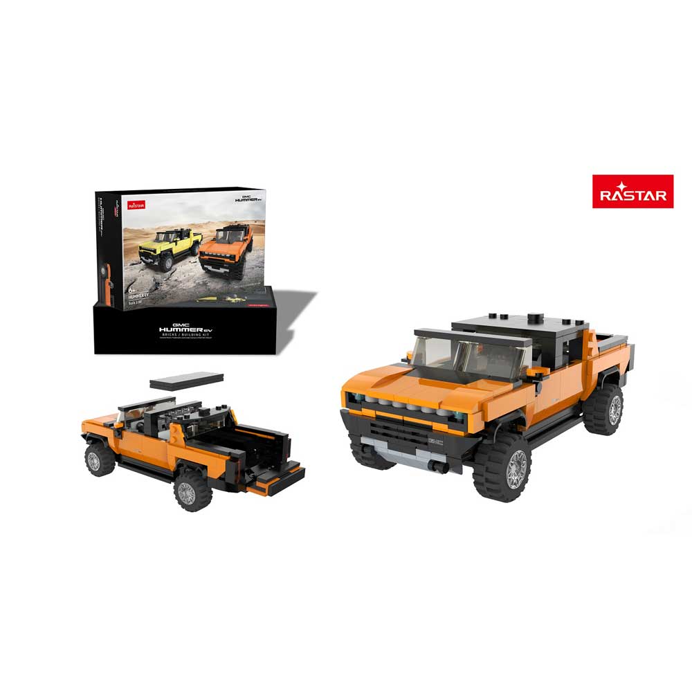 Rastar Джип Hummer EV Bricks за сглобяване 1:30