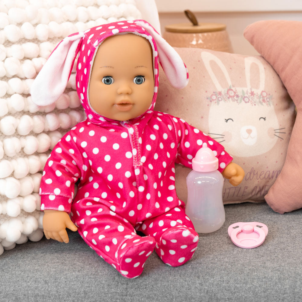 BAYER Кукла Зайче Anna Baby 38см. със звуци