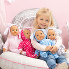 BAYER Кукла Зайче Anna Baby 38см. със звуци