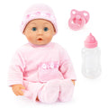 BAYER Кукла Baby Моите Първи Думи 38см. Рокля с Джобче