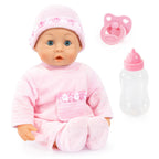 BAYER Кукла Baby Моите Първи Думи 38см. Рокля с Джобче