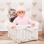 BAYER Кукла Baby Моите Първи Думи 38см. Рокля с Джобче