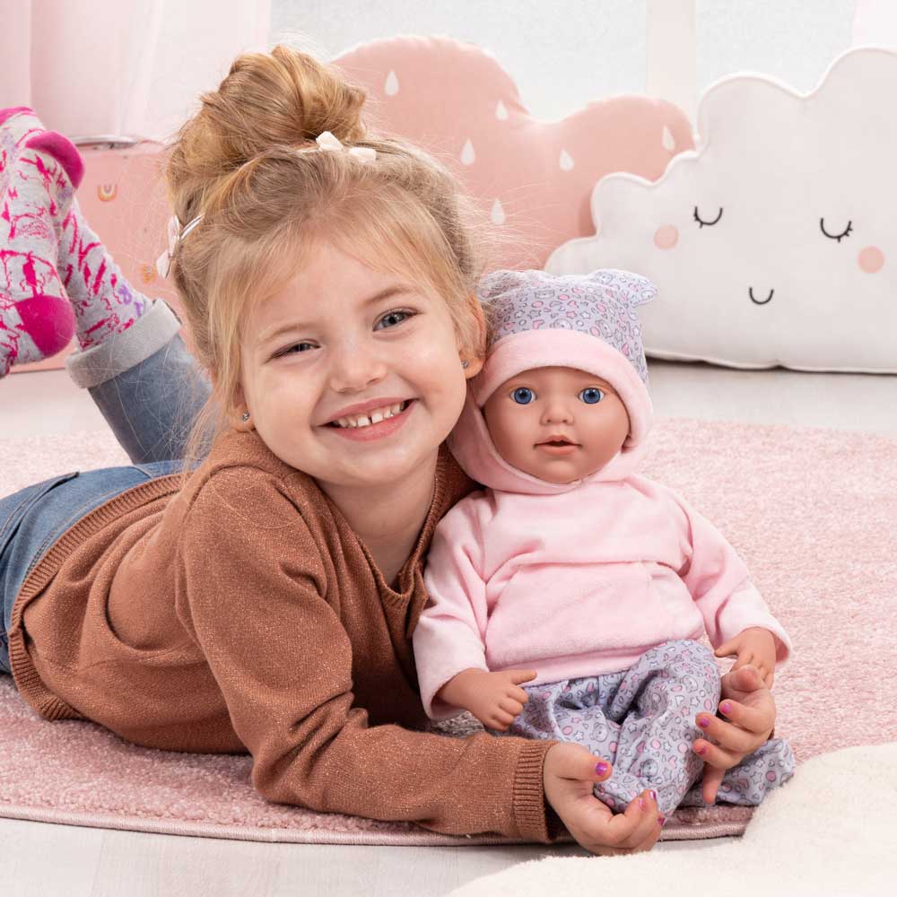BAYER Кукла Бебе Reborn 38см. с Одеяло