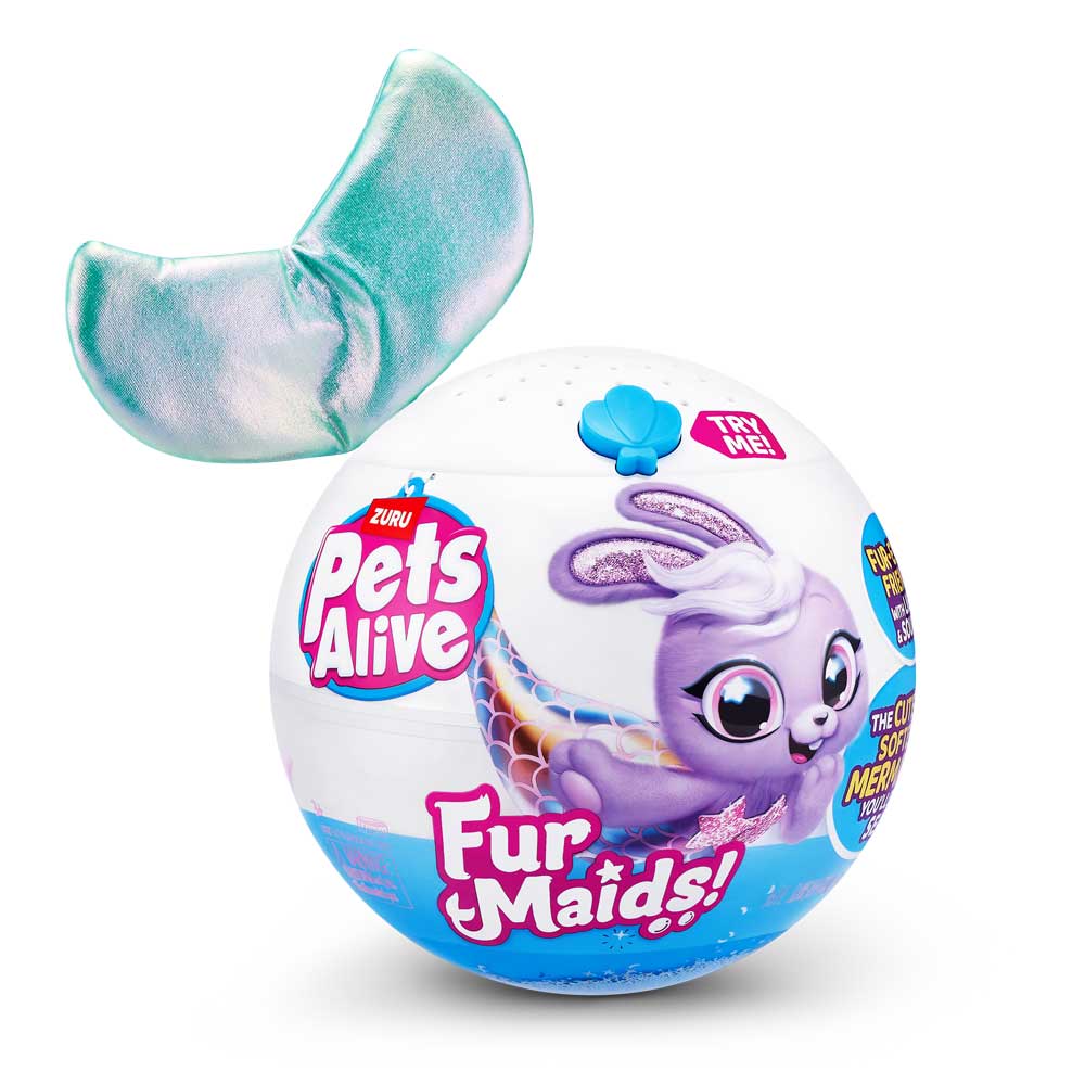 Плюшено животинче Русалка изненада FURMAIDS Pets Alive