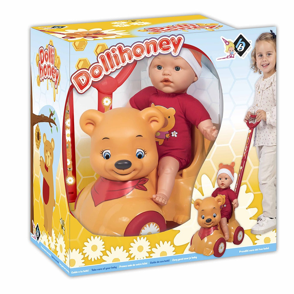 LT Кукла Dollihoney 37 см. с Ride-On Мече