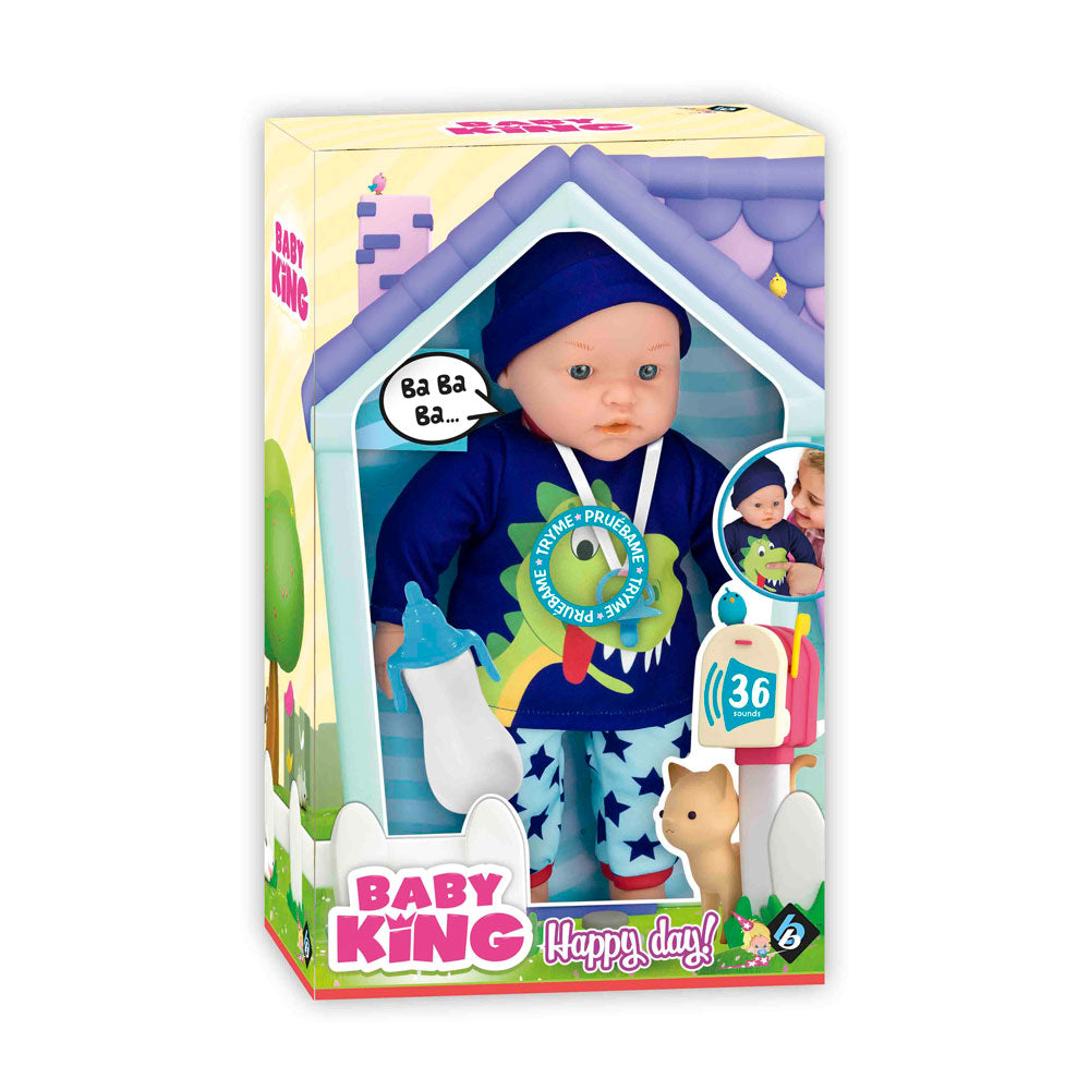 LT Кукла Baby King с биберон и 36 звука