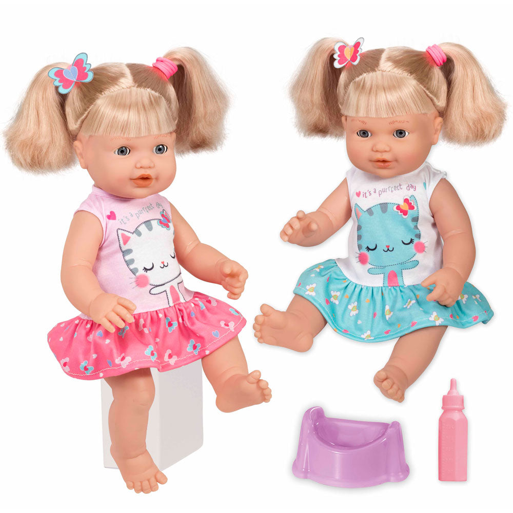LT Пишкаща кукла с коса LE PETIT BEBE