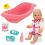 LT Кукла Le Bebe 40 см. с халат и вана 40 см.
