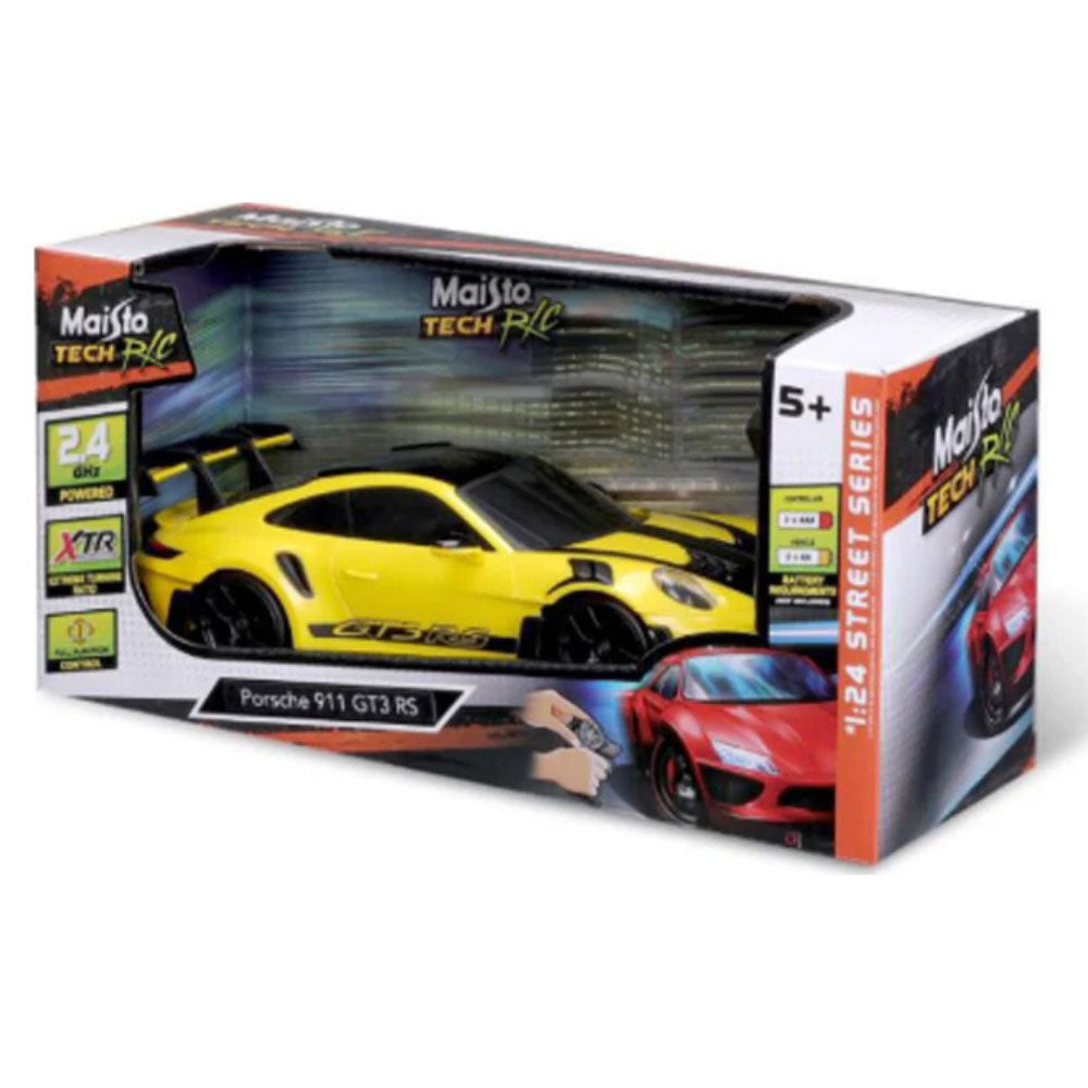 MAISTO TECH Кола PORSCHE 911 GT3 RS 2.4G Radio/C 1:24